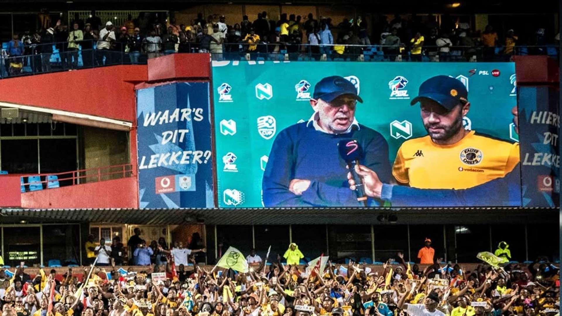 Kaizer Chiefs fans, April 2025